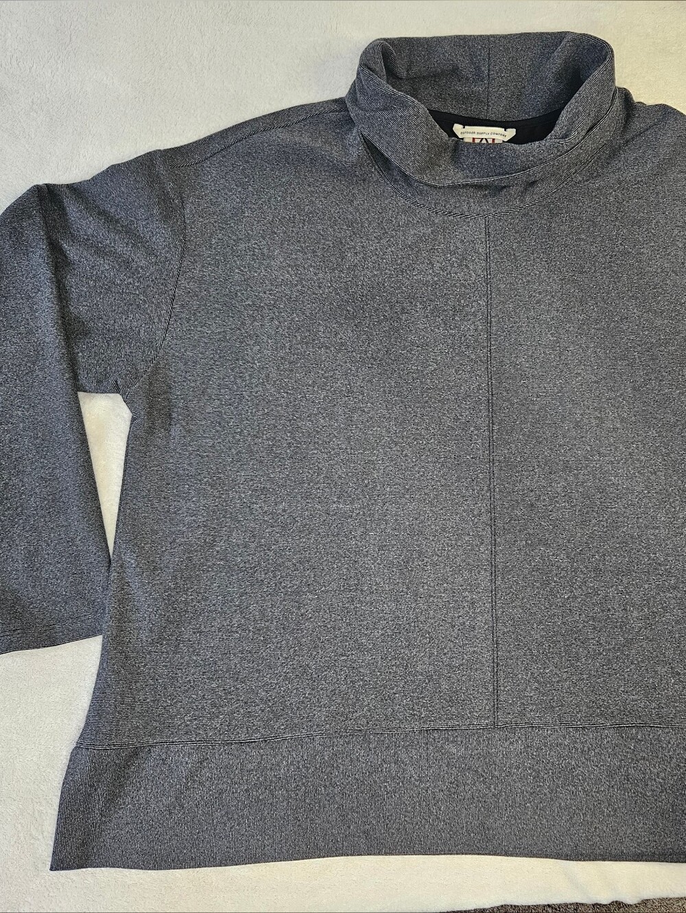 Avalanche Men's Charcoal Heather Turtleneck Pullover